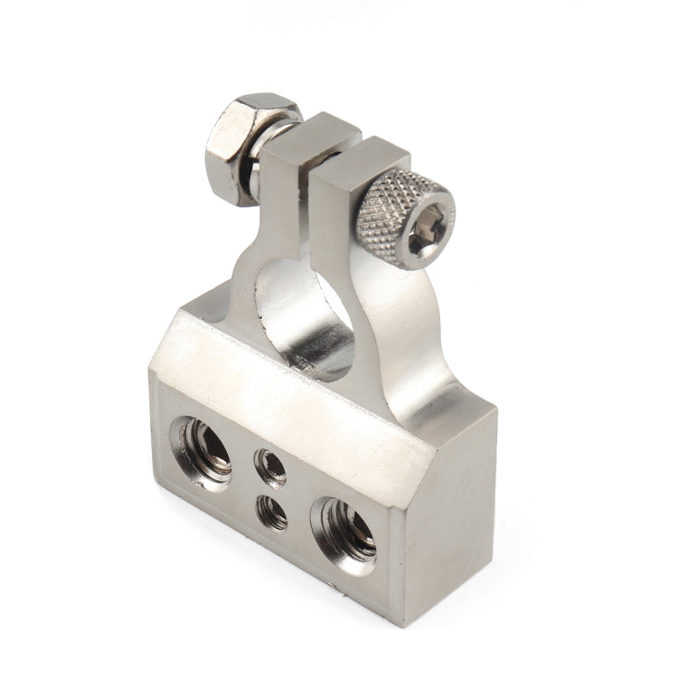 2 PCS Positive and Negative Car Metal Battery Connectors Terminals Clamps Clips with Kits, Clamps Clips