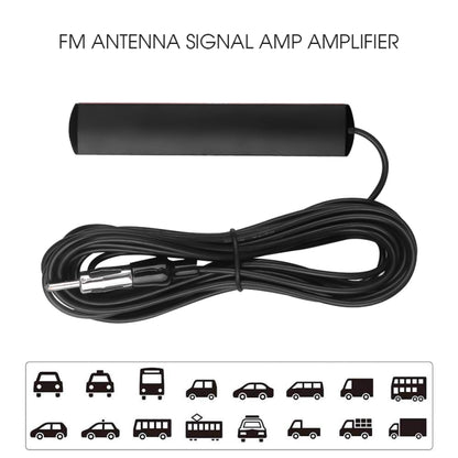 ANT-309 Car Electronic Stereo FM Radio Amplifier Antenna Aerial Hidden Amplifier Antenna Signal Booster, Length: 5m, Antenna Length: 5m