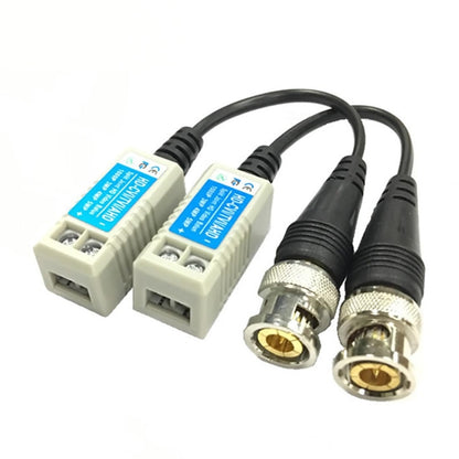 2 PCS Anpwoo 100C Upgrade Version Screw-type Coaxial HD-CVI/AHD/CVI 1CH Passive Transceiver Video Balun, HD-CVI/AHD/CVI 1CH