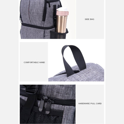 Multi-functional Waterproof Nylon Shoulder Backpack Padded Shockproof Camera Case Bag for Nikon Canon DSLR Cameras