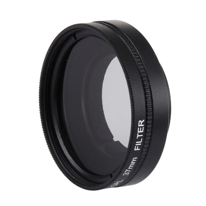 JUNESTAR for Xiaomi Xiaoyi Yi II 4K Sport Action Camera Proffesional 37mm CPL Filter + Lens Protective Cap, CPL Filter+Lens Cap