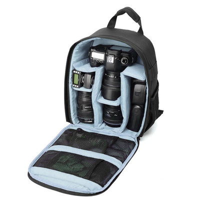INDEPMAN DL-B012 Portable Outdoor Sports Backpack Camera Bag for GoPro, SJCAM, Nikon, Canon, Xiaomi Xiaoyi YI, Size: 27.5 * 12.5 * 34 cm