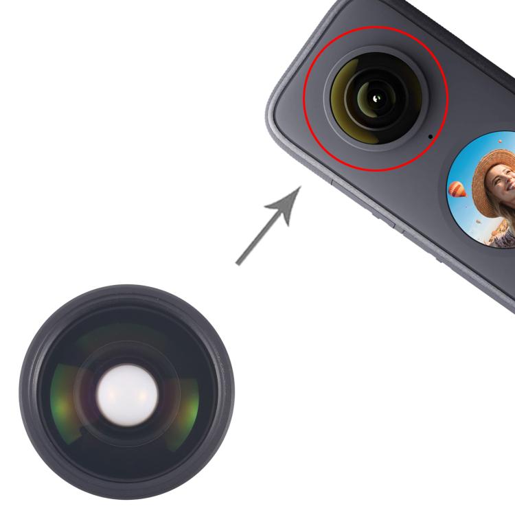 For Insta360 X2 OEM Rear Camera Lens Cover, For Insta360 One X2
