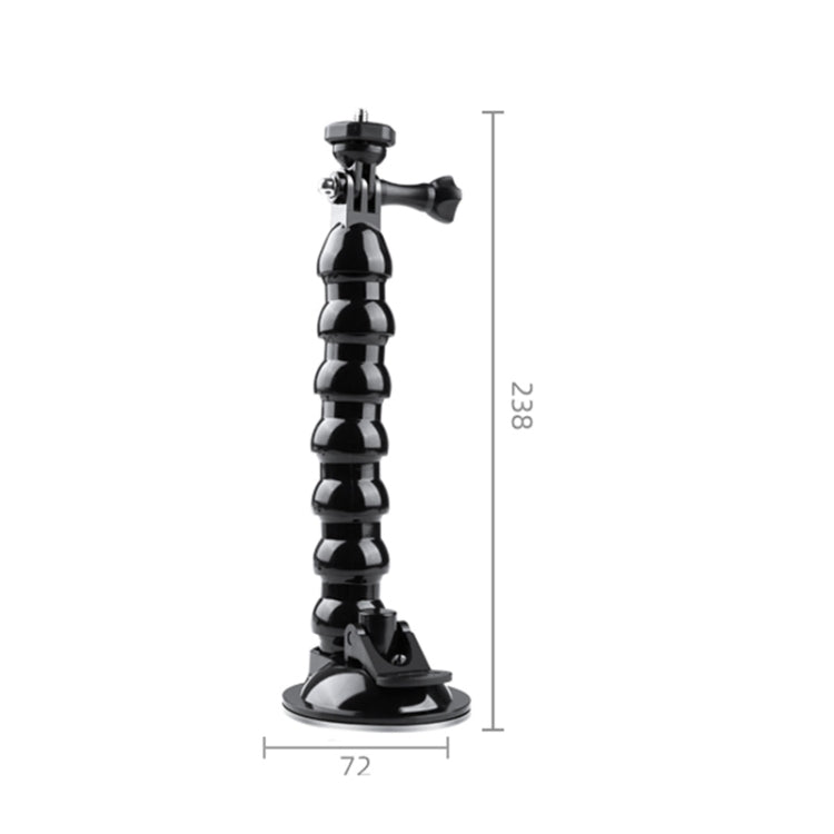 Extended Suction Cup Jaws Flex Clamp Mount, Extended Suction Cup Mount