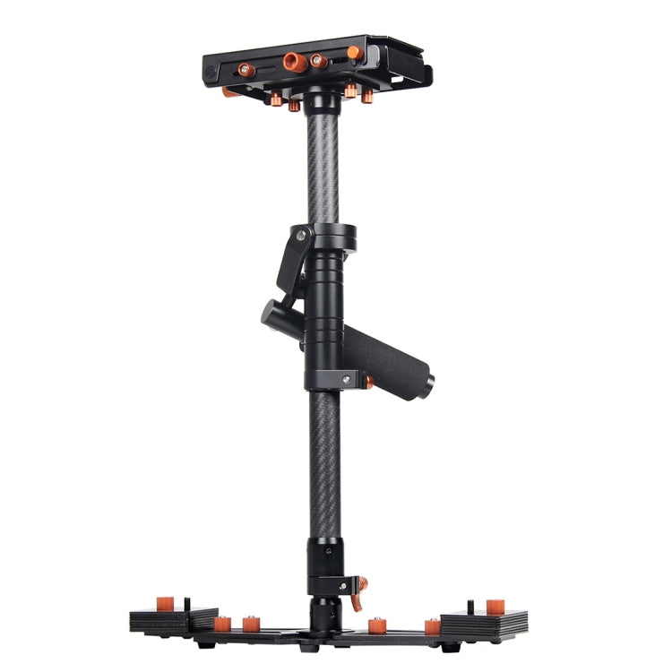 YELANGU S800 Professional 47-80cm Maximum Burden 5kg Carbon Fibre Handheld Stabilizer Steadicam Solo for DSLR & DV Digital Video & other Cameras, 47-80cm Burden 5kg