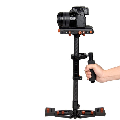 YELANGU S800 Professional 47-80cm Maximum Burden 5kg Carbon Fibre Handheld Stabilizer Steadicam Solo for DSLR & DV Digital Video & other Cameras, 47-80cm Burden 5kg
