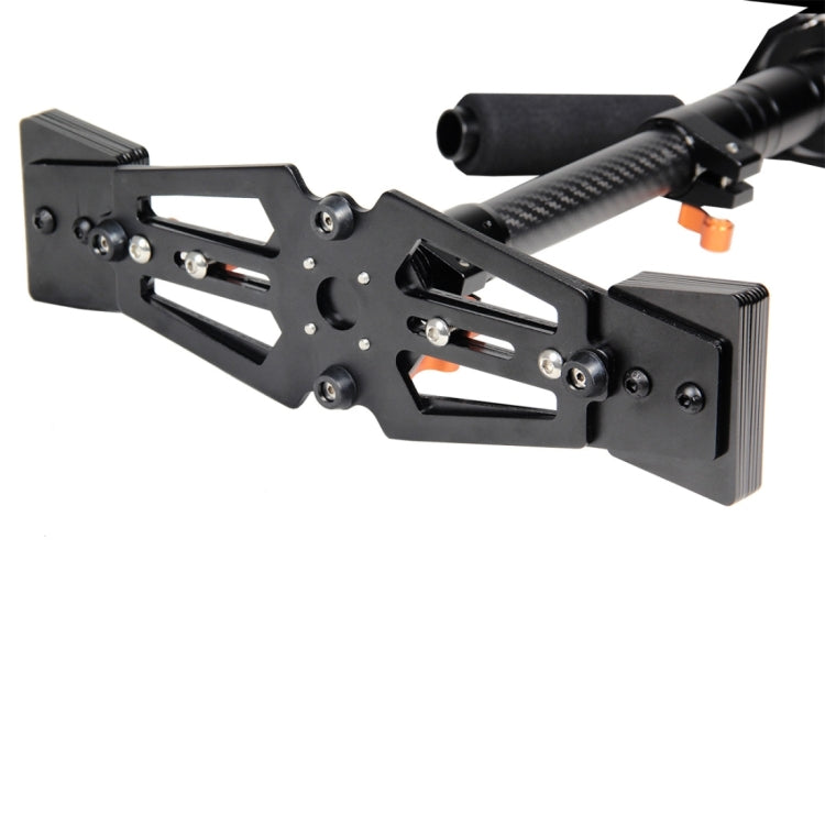 YELANGU S800 Professional 47-80cm Maximum Burden 5kg Carbon Fibre Handheld Stabilizer Steadicam Solo for DSLR & DV Digital Video & other Cameras, 47-80cm Burden 5kg