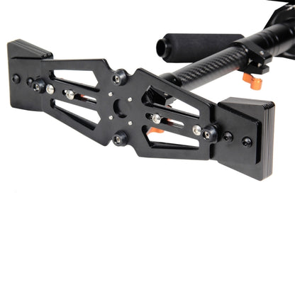 YELANGU S800 Professional 47-80cm Maximum Burden 5kg Carbon Fibre Handheld Stabilizer Steadicam Solo for DSLR & DV Digital Video & other Cameras, 47-80cm Burden 5kg