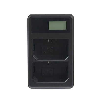 Dual Channel Digital LCD Display Battery Charger with USB Port for Sony NP-FZ100 Battery, Compatible with Sony A9 (ILCE-9), Dual NP-FZ100 Battery
