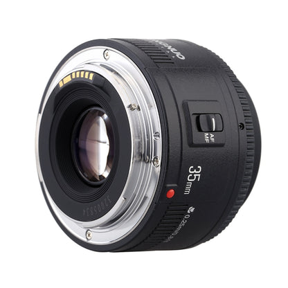 YONGNUO YN35MM F2C 1:2 AF/MF Wide-Angle Fixed/Prime Auto Focus Lens for Canon EOS EF Lens, YN35mm F2C