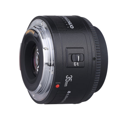 YONGNUO YN35MM F2C 1:2 AF/MF Wide-Angle Fixed/Prime Auto Focus Lens for Canon EOS EF Lens, YN35mm F2C
