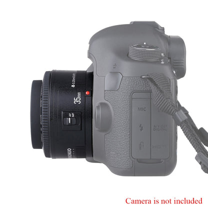 YONGNUO YN35MM F2C 1:2 AF/MF Wide-Angle Fixed/Prime Auto Focus Lens for Canon EOS EF Lens, YN35mm F2C