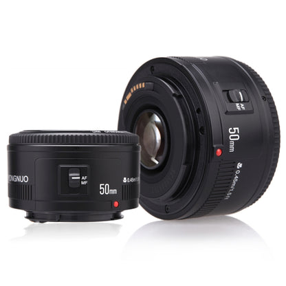 YONGNUO YN50MM F1.8C II F1.8 Auto Focus Lens for Canon EF Mount New Lens, YN50mm F1.8C II