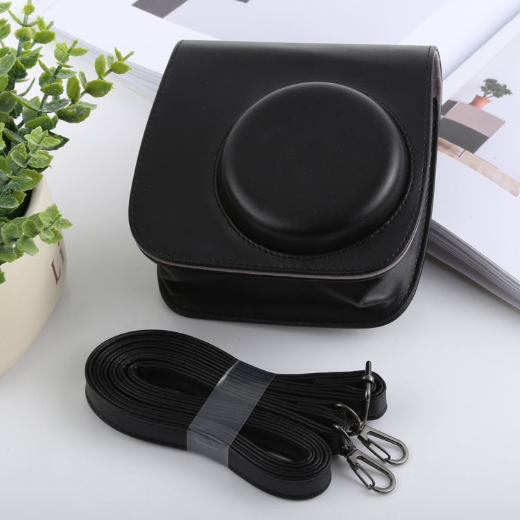 Retro Style Full Body Camera PU Leather Case Bag with Strap for FUJIFILM instax mini 9 / mini 8+ / mini 8, For FUJI mini 9, For FUJI  mini 9
