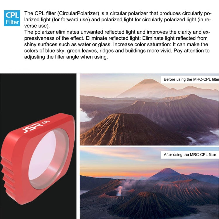 5 in 1  HD Slim ND8 & ND16 & ND32 & CPL & MCUV Lens Filter for DJI OSMO Pocket, CPL+ND8+ND16+ND32+MCUV