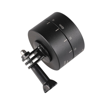 360 Degree Auto Rotation 60 Minutes Time Lapse Stabilizer Tripod Head Adapter for GoPro, 60 Minutes