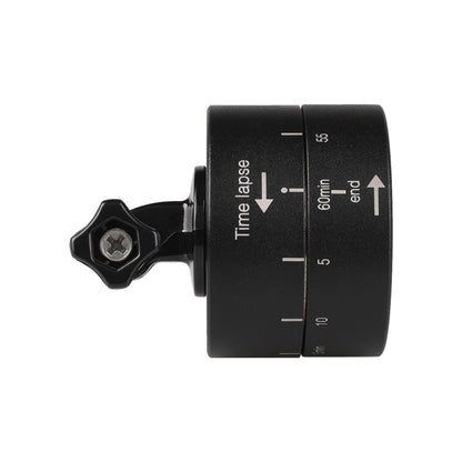 360 Degree Auto Rotation 60 Minutes Time Lapse Stabilizer Tripod Head Adapter for GoPro, 60 Minutes