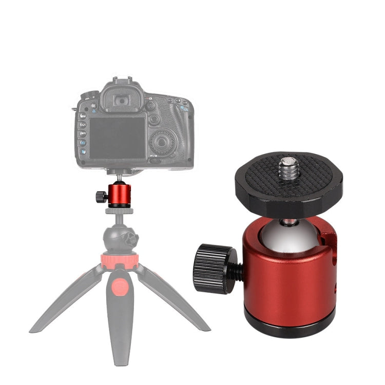Mini 360 Degree Rotation Panoramic Metal Ball Head for DSLR & Digital Cameras, Blue, Red, Black