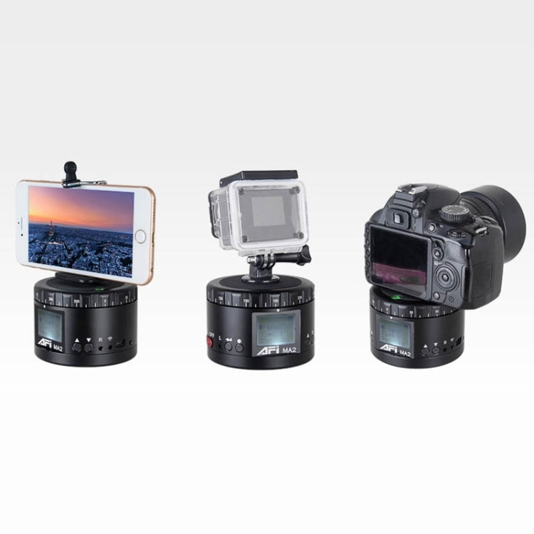 MA2 360 Degree Rotation Delayed Star Photography LCD Camera Mount for SLR & Digital Cameras with Time-lapse Photography, MA2