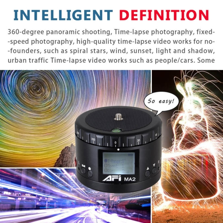 MA2 360 Degree Rotation Delayed Star Photography LCD Camera Mount for SLR & Digital Cameras with Time-lapse Photography, MA2