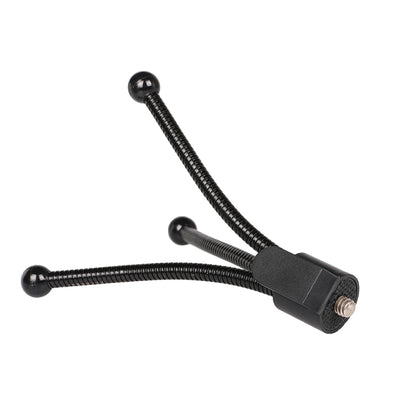 Mini Metal Desktop Tripod Mount with UNC1/4 screw interface, Max Load: 0.6kg, Mini Metal Desktop