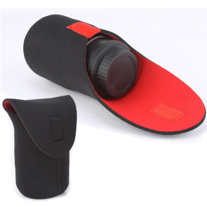 SLR Camera Lens Package Thickening Shockproof Neoprene Lens Storage Bag Sticky Deduction, Diameter: 100mm, Height: 185mm, Diameter: 100mm, Height: 185mm