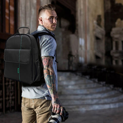 INDEPMAN DL-B013 Portable Waterproof Scratch-proof Outdoor Sports Backpack Camera Bag Phone Tablet Bag for GoPro, SJCAM, Nikon, Canon, Xiaomi Xiaoyi YI, iPad, Apple, Samsung, Huawei, Size: 26.5 * 12.5 * 33 cm