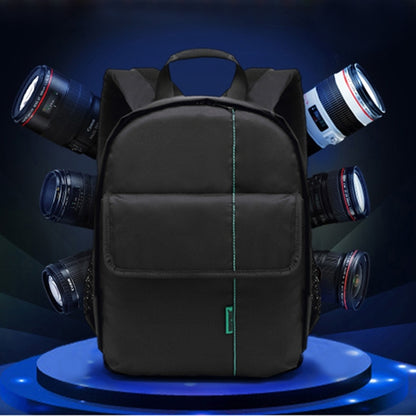 INDEPMAN DL-B013 Portable Waterproof Scratch-proof Outdoor Sports Backpack Camera Bag Phone Tablet Bag for GoPro, SJCAM, Nikon, Canon, Xiaomi Xiaoyi YI, iPad, Apple, Samsung, Huawei, Size: 26.5 * 12.5 * 33 cm
