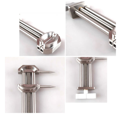 ZXGJ0002 Double-sided Lens Thread Screw Stainless Steel Repair Shaper Tool for Tripod Quick Release Plate / Camera Lens, ZXGJ0002