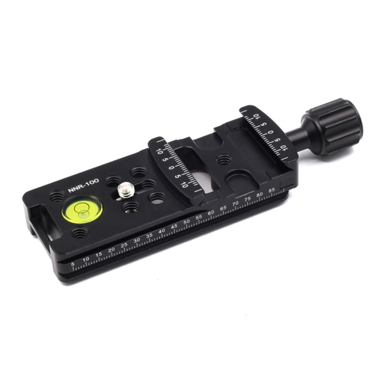 NNR-100 Multi-Purpose 100mm Nodal Rail Slide Plate QR Clamp Macro Panoramic Bracket, NNR-100