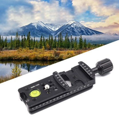 NNR-100 Multi-Purpose 100mm Nodal Rail Slide Plate QR Clamp Macro Panoramic Bracket, NNR-100