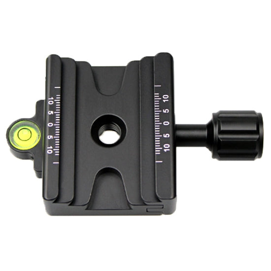 FCD-1 Dual-use Knob Quick Release Clamp Adapter Plate Mount for 39mm Arca / 32mm SLIDEFIX Quick Release Plate, FCD-1