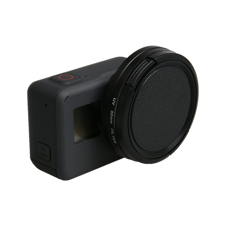 For GoPro HERO5 Proffesional 52mm Lens Filter(CPL Filter + Lens Protective Cap + Hex Spanner) & (UV Filter + Lens Protective Cap + Hex Spanner), 4 in 1