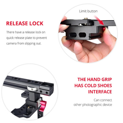 YELANGU C8 YLG0910 Handle Video Camera Cage Stabilizer, YLG0910
