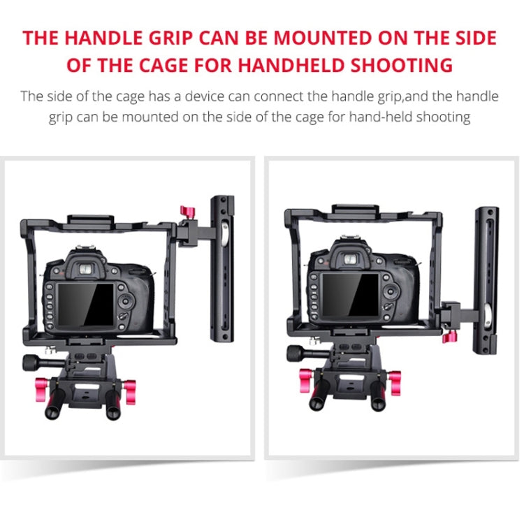 YELANGU C8 YLG0910 Handle Video Camera Cage Stabilizer, YLG0910