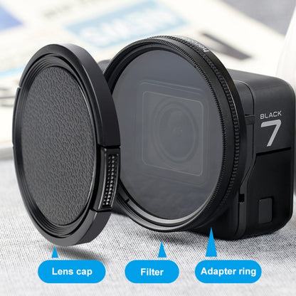 RUIGPRO for GoPro HERO 7/6 /5 Professional 52mm 10X Close-up Lens Filter with Filter Adapter Ring & Lens Cap, 10X Close-up Lens