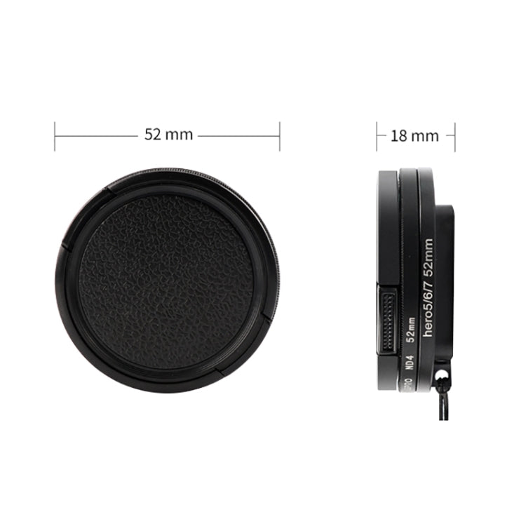 RUIGPRO for GoPro HERO 7/6 /5 Professional 52mm UV Lens Filter with Filter Adapter Ring & Lens Cap, UV Lens