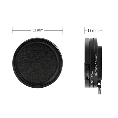 RUIGPRO for GoPro HERO 7/6 /5 Professional 52mm UV Lens Filter with Filter Adapter Ring & Lens Cap, UV Lens