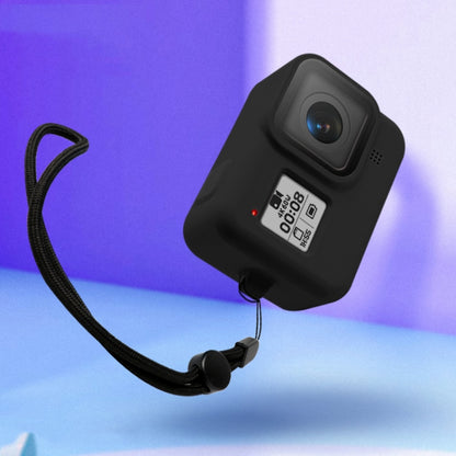 Silicone Protective Case Cover with Wrist Strap for GoPro HERO8 Black, For GoPro HERO8 Black