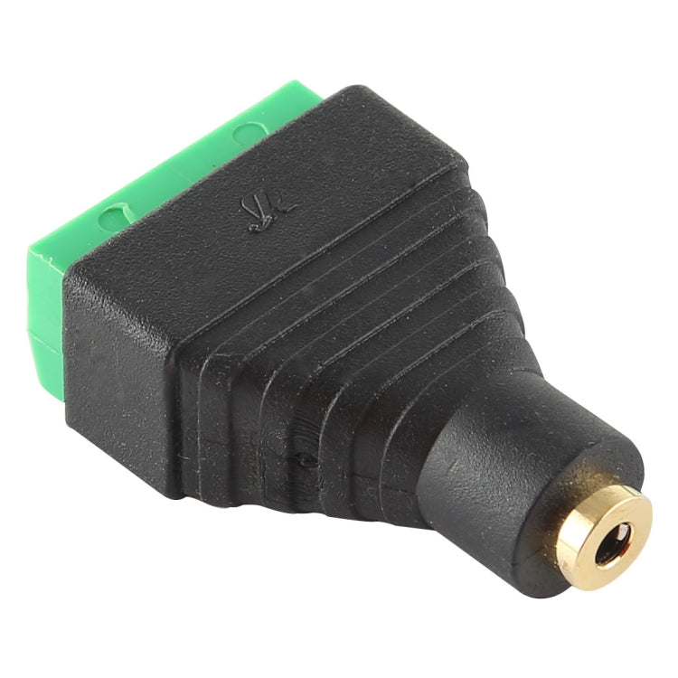 2.5mm Female Plug 4 Pin Terminal Block Stereo Audio Connector, 2.5mm Female (4 Pin)