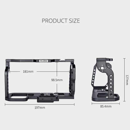 YELANGU C9 YLG0911A-A Video Camera Cage Stabilizer for DJI BMPCC 4K, C9