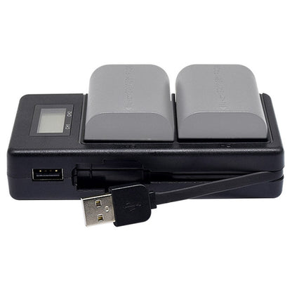 LP-E6 Digital Camera SLR Battery Digital LCD Charger for Canon Series, LP-E6