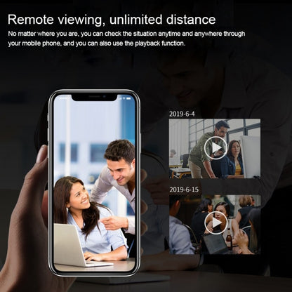 R89 Full HD 1080P WiFi Mini DV Recorder Camera, Support Monitor Detection & Night Vision & Loop Recording & TF Card, R89