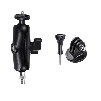 M10 9cm Connecting Rod Fixed Motorcycle Mount Holder with Tripod Adapter & Screw for GoPro, Insta360, DJI and Other Action Cameras, M10 9cm Connecting Rod Holder