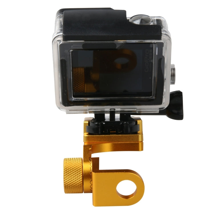 Motorcycle Rearview Mirror CNC Aluminum Alloy Stent Fixed Bracket Holder for GoPro, Insta360, DJI and Other Action Cameras