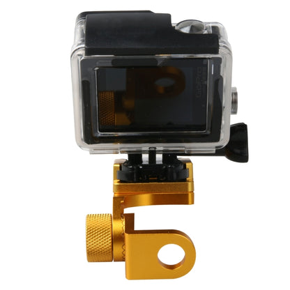 Motorcycle Rearview Mirror CNC Aluminum Alloy Stent Fixed Bracket Holder for GoPro, Insta360, DJI and Other Action Cameras