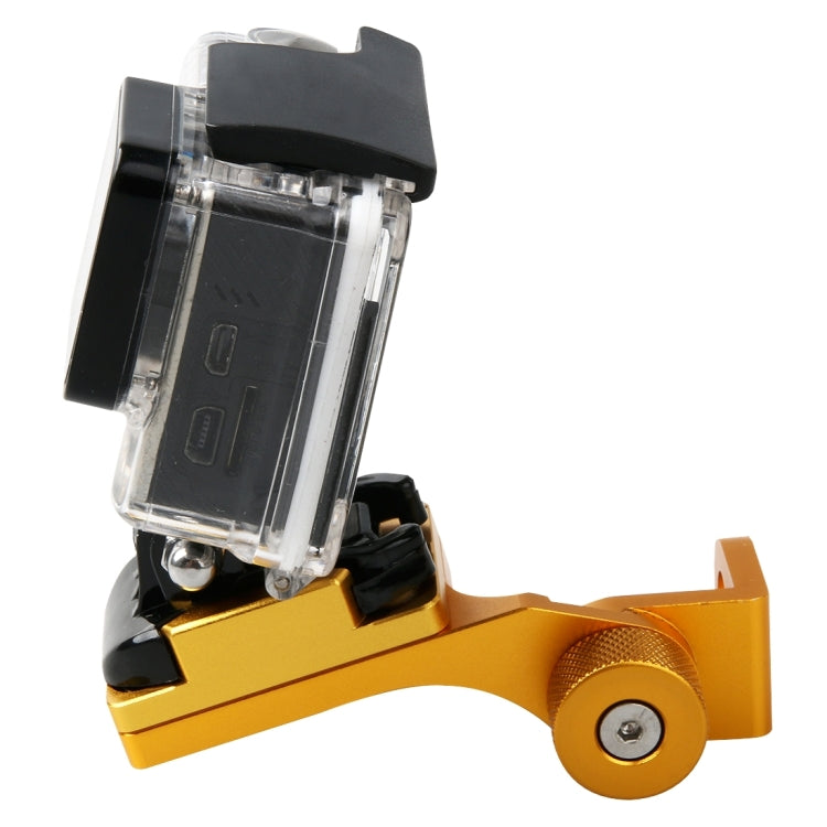 Motorcycle Rearview Mirror CNC Aluminum Alloy Stent Fixed Bracket Holder for GoPro, Insta360, DJI and Other Action Cameras