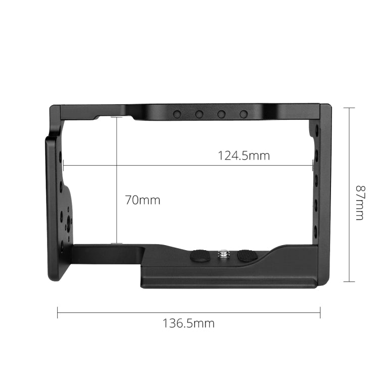 YELANGU C17-A YLG0913A-B Video Camera Cage Stabilizer for Sony A6600, YLG0913A-B