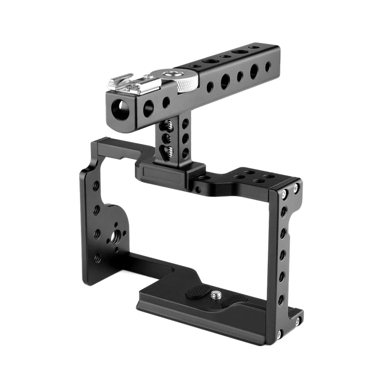 YELANGU C17 YLG0913A Video Camera Cage Stabilizer with Handle for Sony A6600, YLG0913A