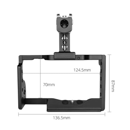 YELANGU C17 YLG0913A Video Camera Cage Stabilizer with Handle for Sony A6600, YLG0913A